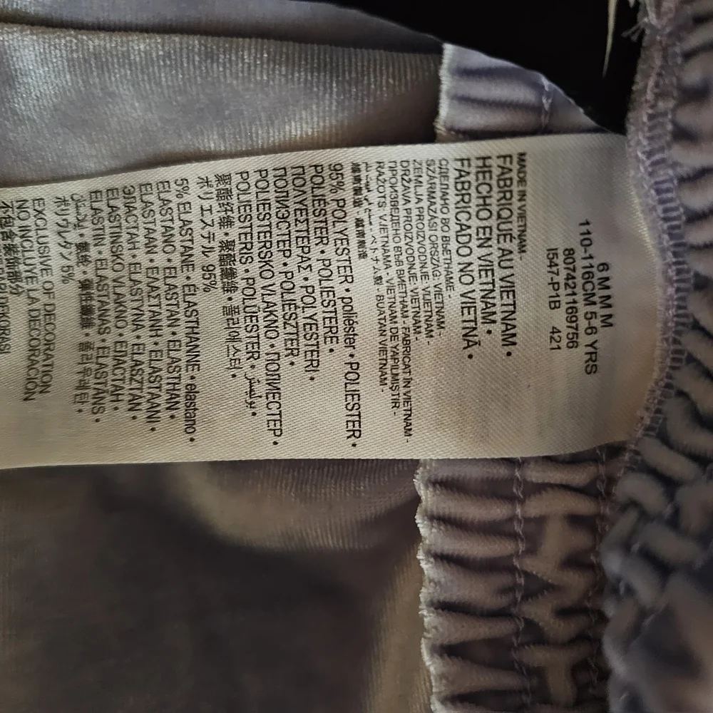 Nike Kids Velor Jogger Set in Soft Blue and White - Picture 10 of 12